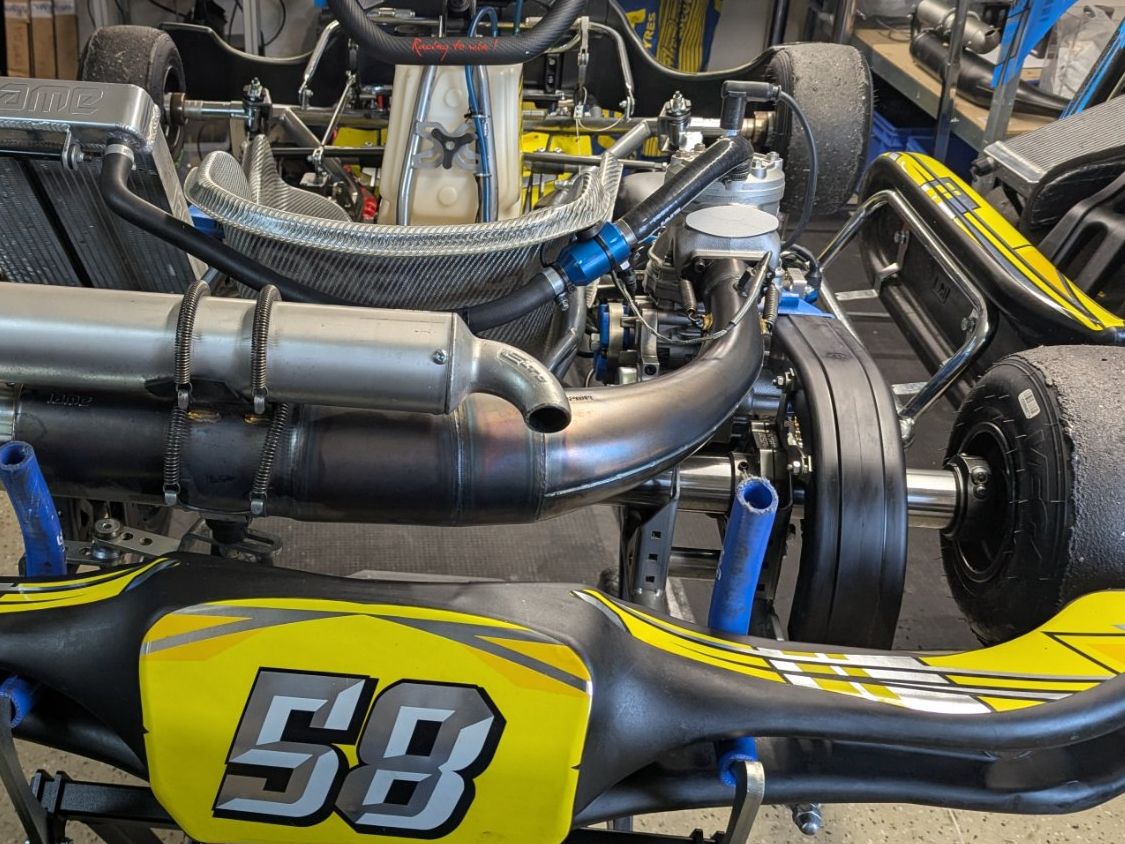 Go-Kart: Praga Evo 3 mit IAME S-125 – Usato da Zauggenried venduto da babuk 2