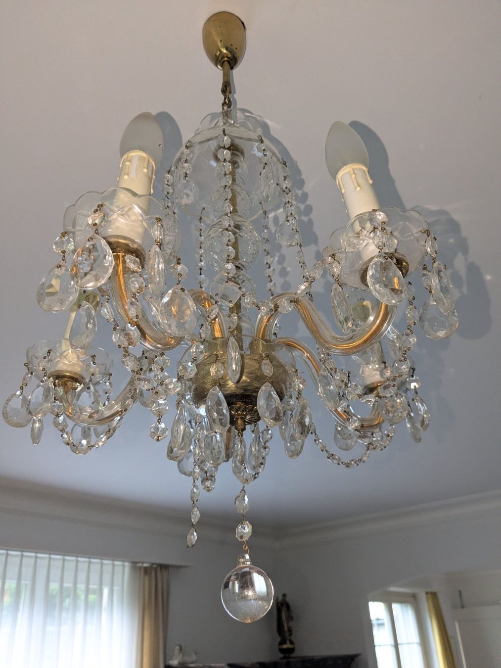 Murano Lampes: Kronleuchter Murano – D'occasion à Giffers par agu25 2