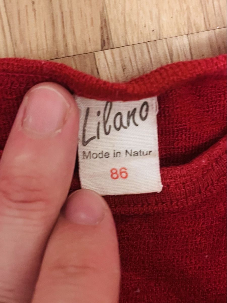 Pigiama & Simili: Strampler Wolle dunkelrot – Usato da meilen venduto da mer_2qj9 1