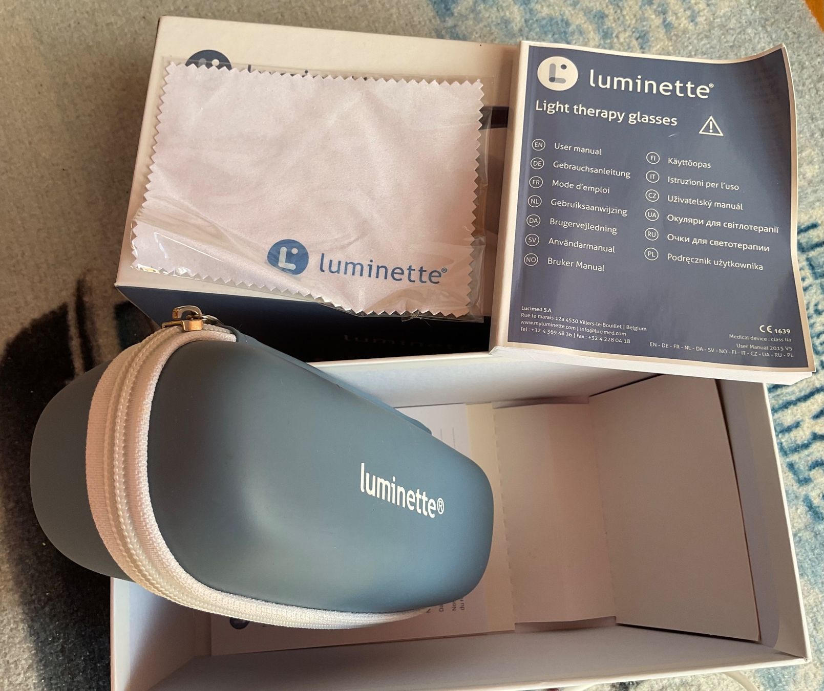 Medizinische Geräte: Lichttherapiebrille Luminette comme neuf – Neu (gemäss Beschreibung) aus Icogne von luna.16 3