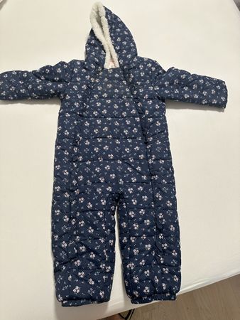 Winter Overall Mädchen Gr. 98 mit Handschuhen