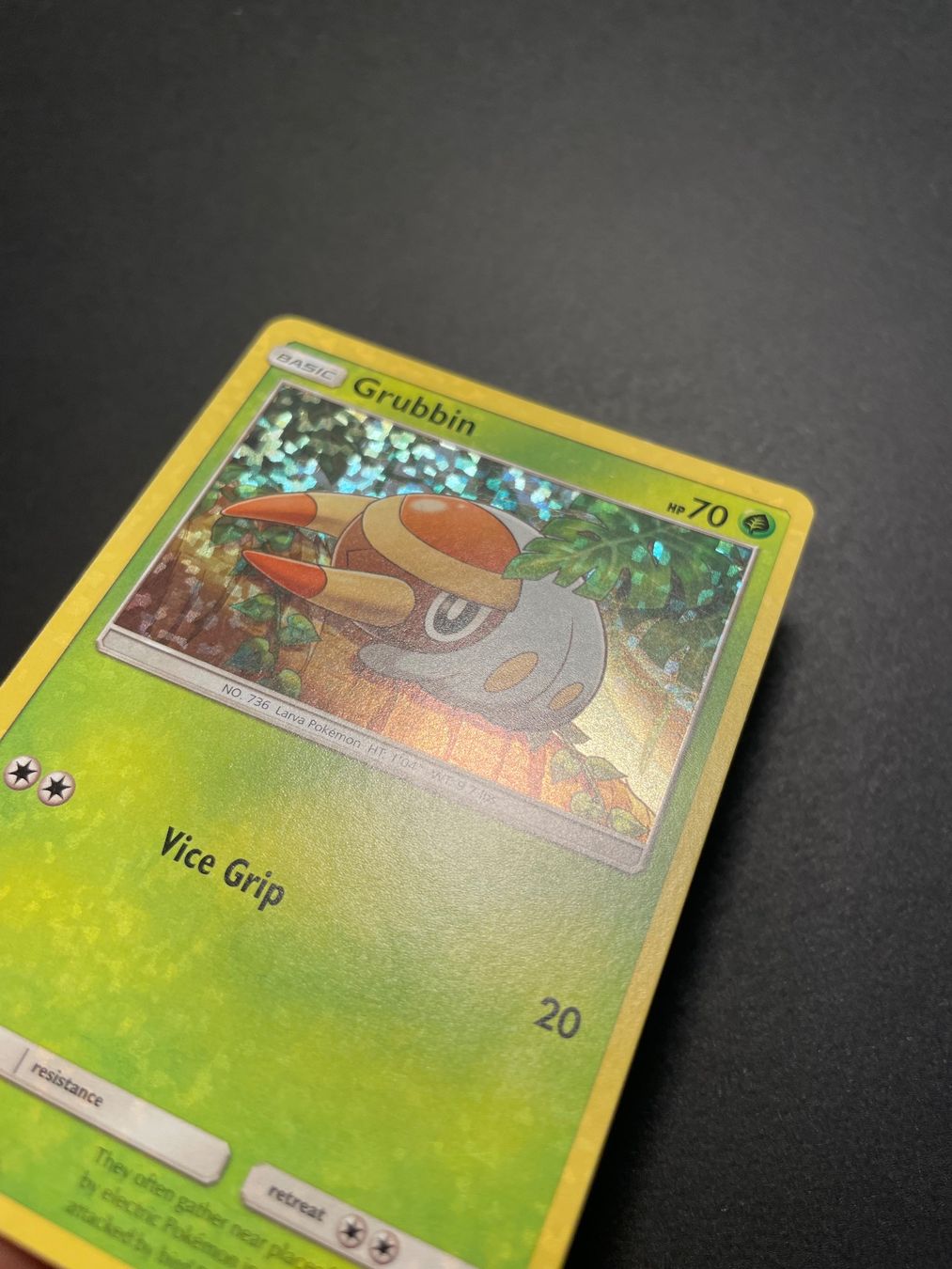Pokémon Carte collezionabili: Grubbin 2/12 Holo Shiny XY Black Star – Usato da Zürich venduto da pokemon_cards 1