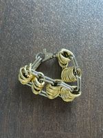 Antikes Goldfarbenes Armband, Modeschmuck — Hingucker!