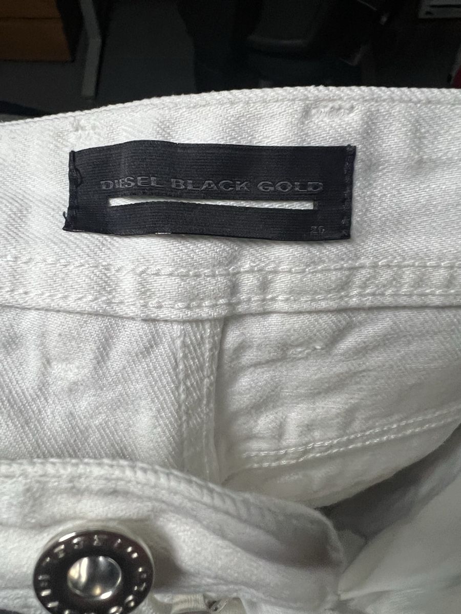 Diesel Jeans: Diesel Black Gold Type 169 white jeans – Usato da Boudry venduto da LuigiLoot 4