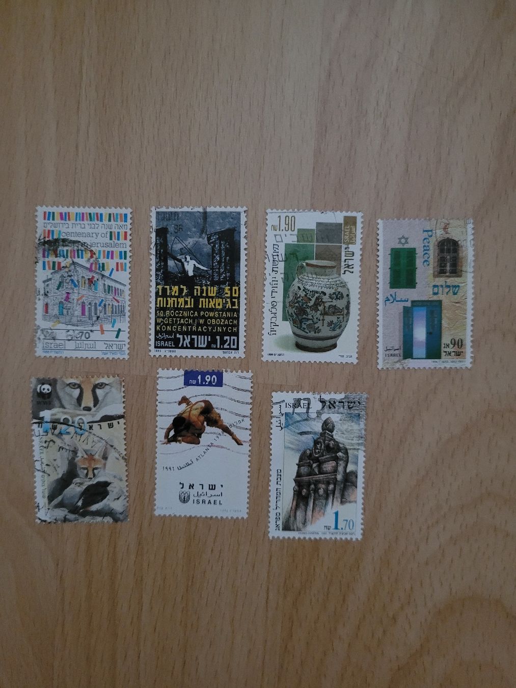 Tutti i francobolli: Briefmarken Israel – Usato da Inwil venduto da Flower2325