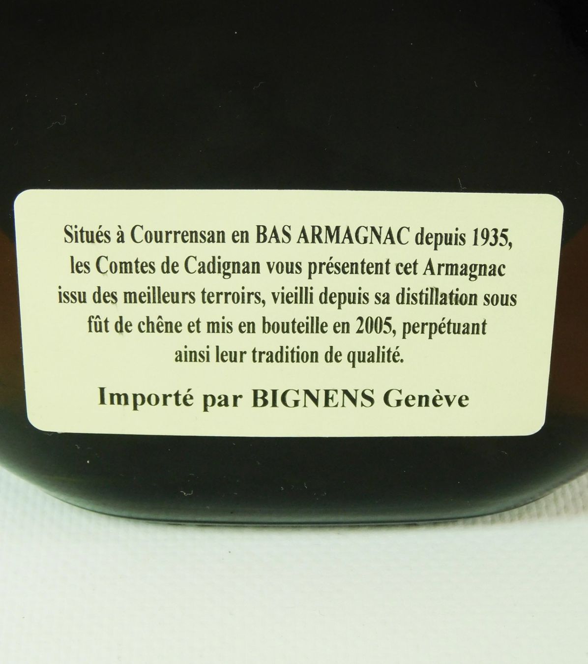 Spirituosen: Bas-Armagnac Les Comtes de Cadignan 1980er – Neu (gemäss Beschreibung) aus Emmenbrücke von Neverlaand-22 3