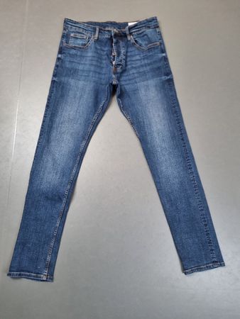 Jeans blau slim