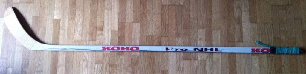 Bastoni & Pale: Hockey Stik KOHO "Jörg Eberle" - 1990/91 – Usato da St. Moritz venduto da comeflywithme