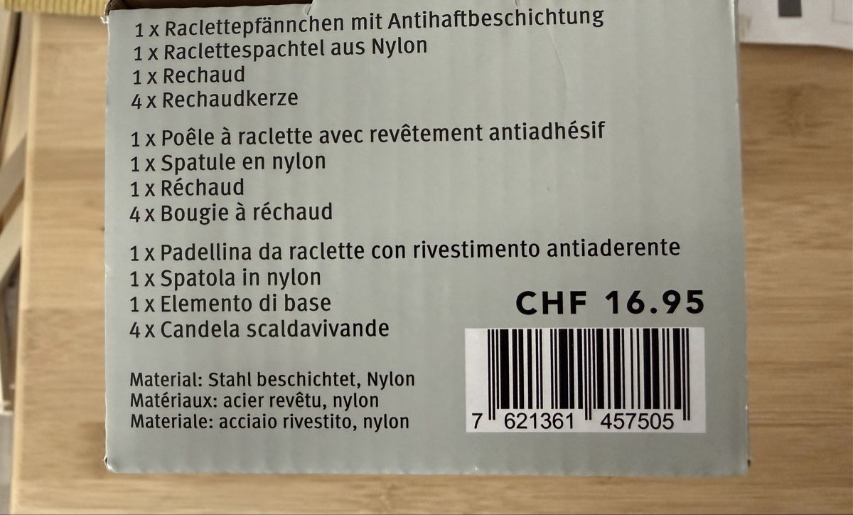 Cucine complete: Kerzen Raclette  – Nuovo e nell'imballaggio originale da Pfaffnau venduto da M_LU 1