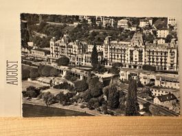 AK von Hotel Le Grand in Territet Montreux