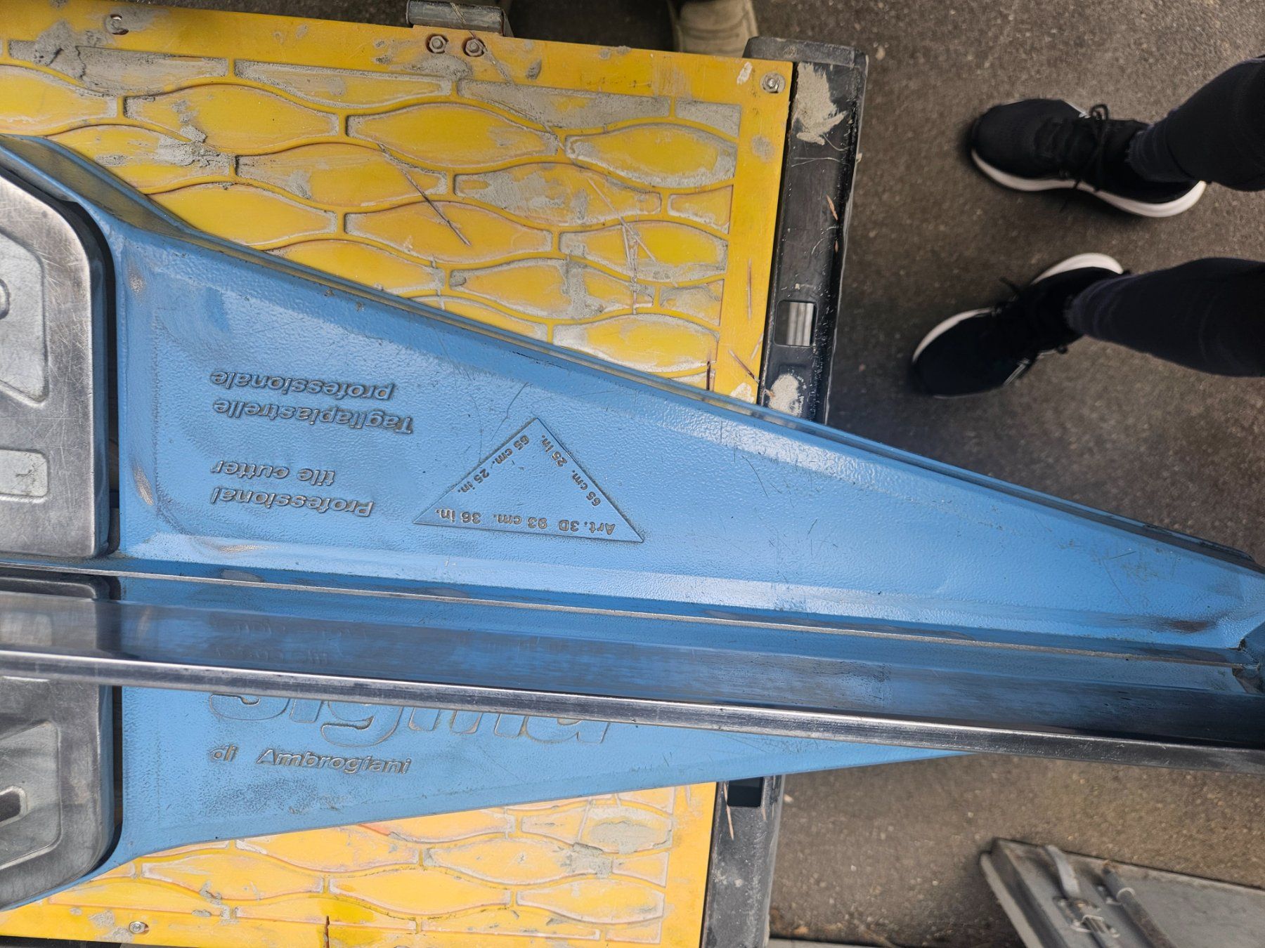 Sigma Tutti gli attrezzi: Fliesenschneider Sigma 93 cm Top Zustand – Usato da Riehen venduto da kur_ctk8 1
