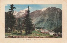 Saas Fee Fletschhorn Laquinthorn et Weissmies (Saas Fee VS)