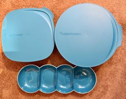 Tupperware dreiteiliges Schüssel-Set