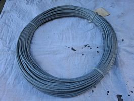 Stahlseil / Drahtseil / 6 mm ca. 100 Meter