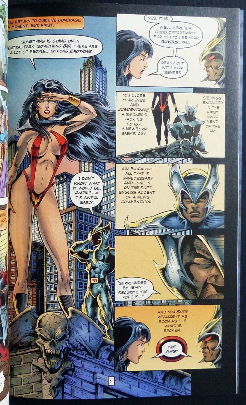 Fumetti: SEXY VAMPIRELLA SHADOWHAWK COMPLETE 2 BOOK STORY 1995 – Usato da Lugano venduto da YouWantUS 9