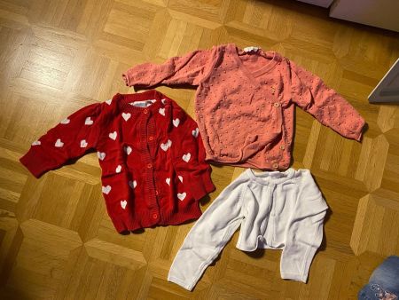 3 Jacken dünn Gr. 86