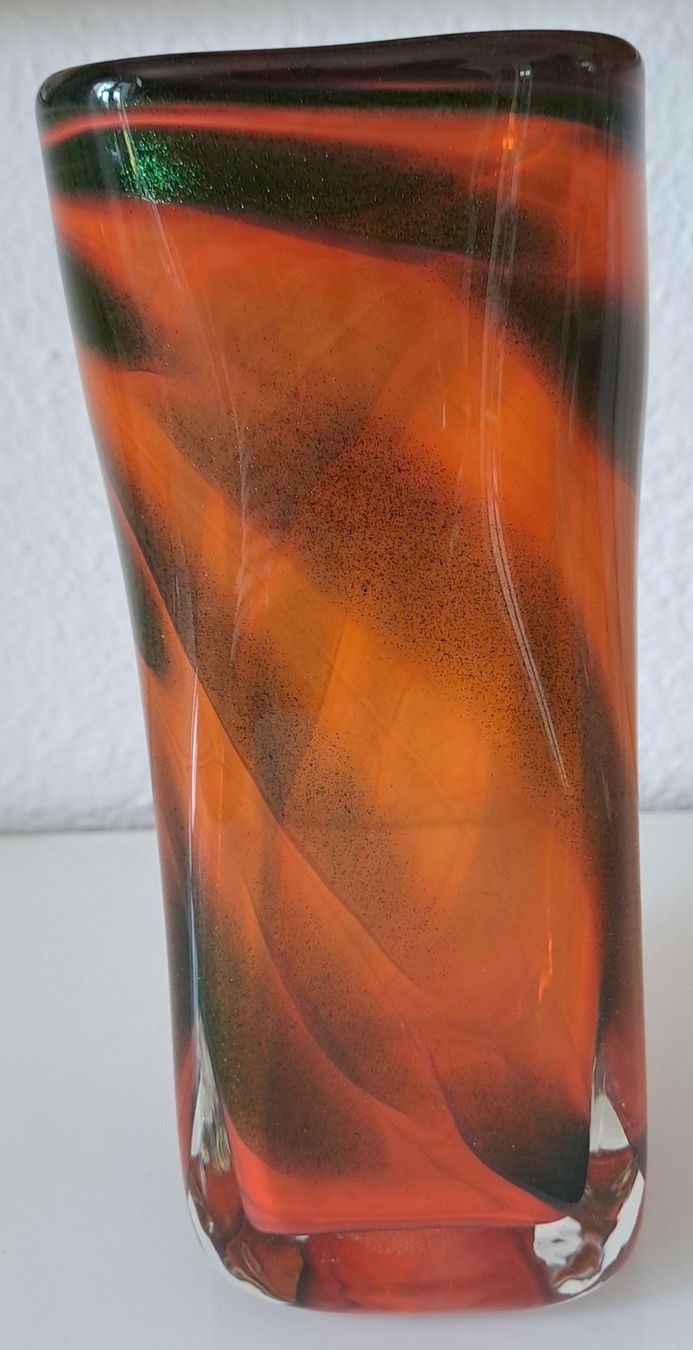 Vasen & Gefässe: Wunderschöne mundgeblasene Designervase von Hartmut Bechmann – Gebraucht aus Wallisellen von monbijoux009 4