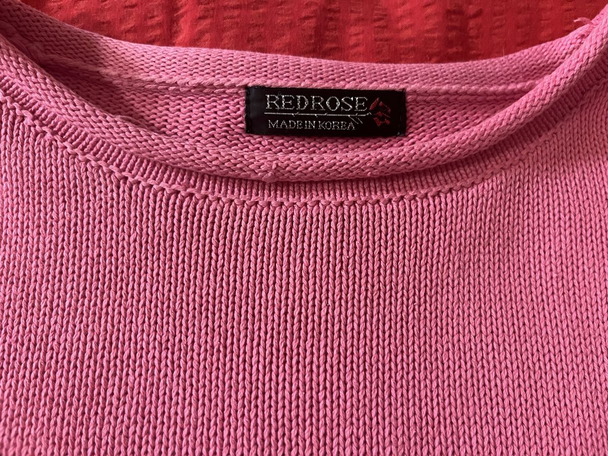 Pullover & Sweatshirts: RedRose Damenpullover rosa 100% Baumwolle Gr. S – Gebraucht aus Kaisten von saleforfun 1