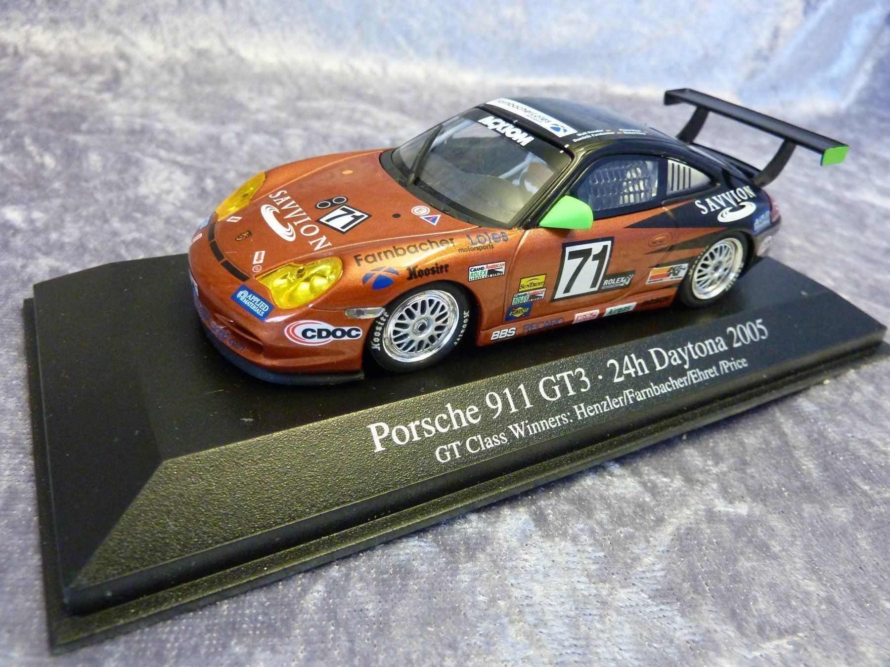 Minichamps Modellini d'auto: Porsche 911 GT3 #71  1:43 – Nuovo e nell'imballaggio originale da Dürrenäsch venduto da modellautos4you 1