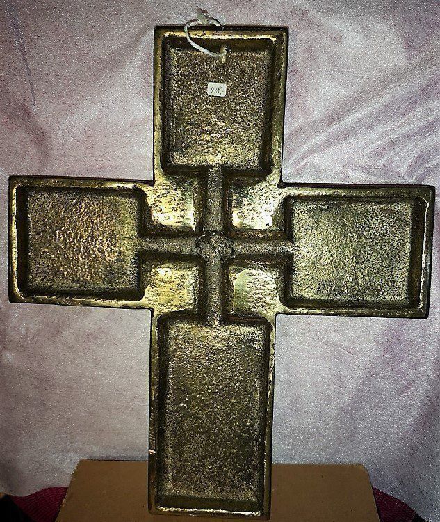 Sculture & Statue: Kreuz Messing Jesch – Nuovo (secondo la descrizione) da Lutzenberg venduto da Pinschi01 2