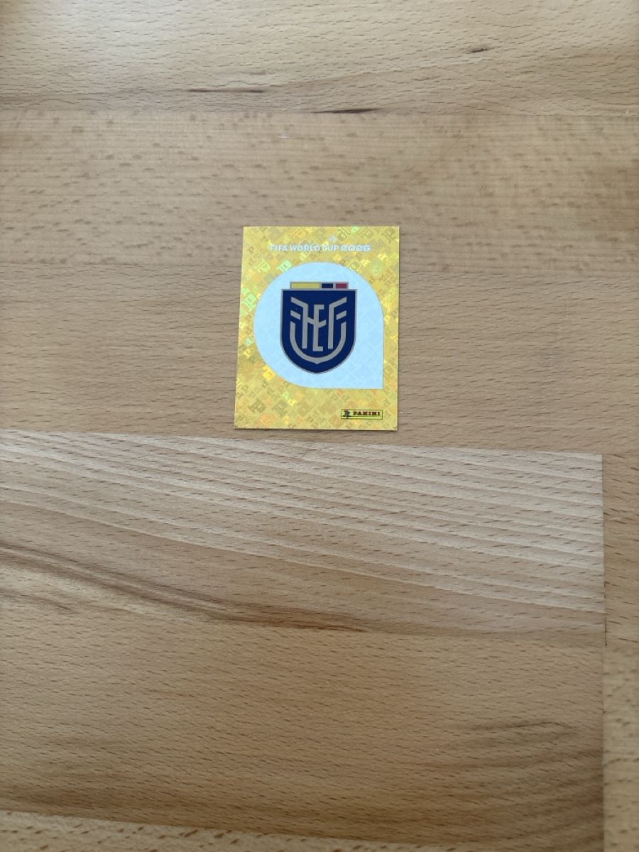 Panini Carte collezionabili: FIFA World Cup 2026 Sticker Ecuador ECU 1 Panini – Nuovo (secondo la descrizione) da Niederrohrdorf venduto da 92Fischli