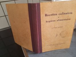 RECETTES CULINAIRES, instruction publique , 1957