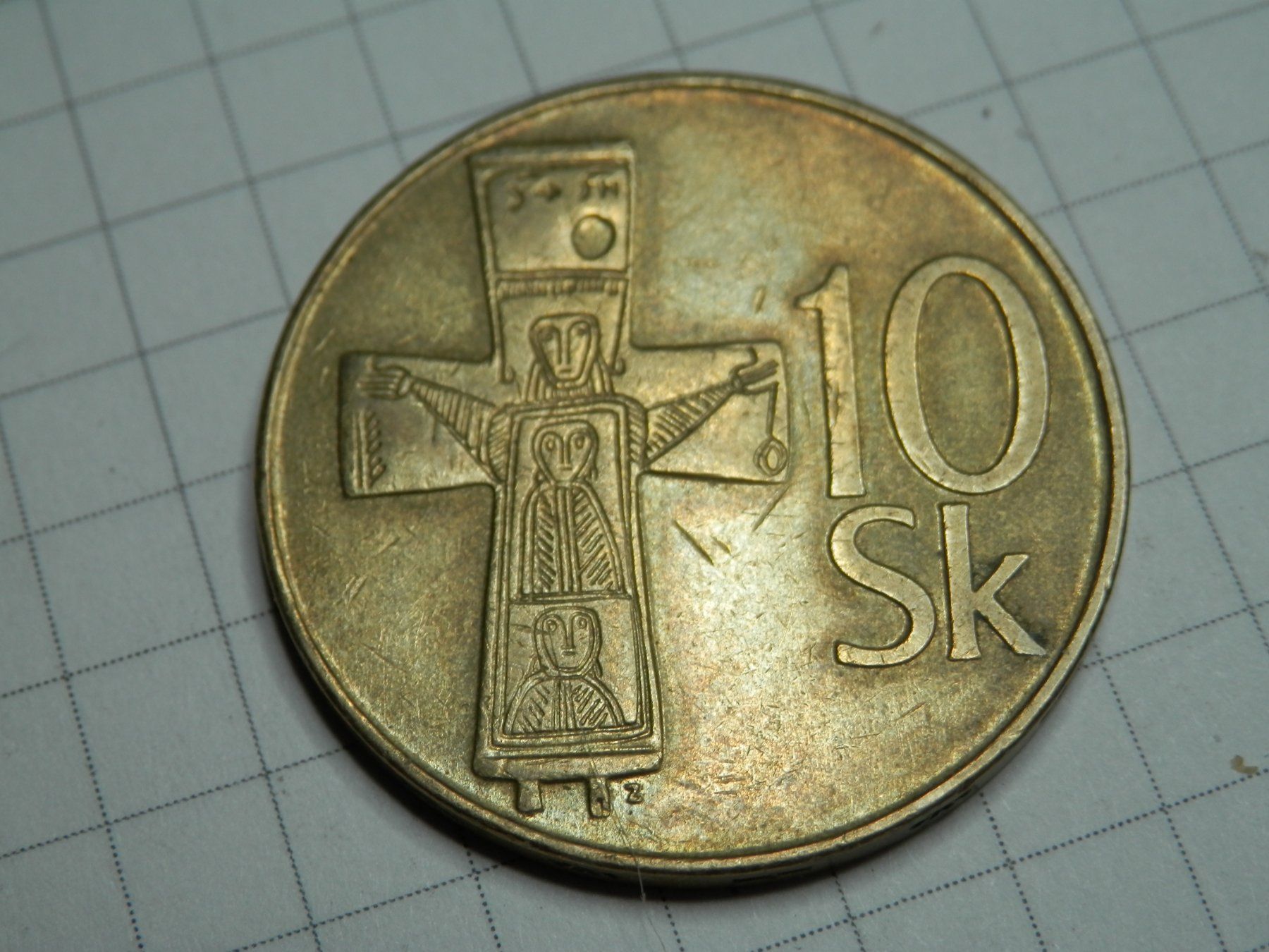 Tutti le monete: Slowakei  10 Kronen, 1994 – Usato da Weiach venduto da weiach81 1