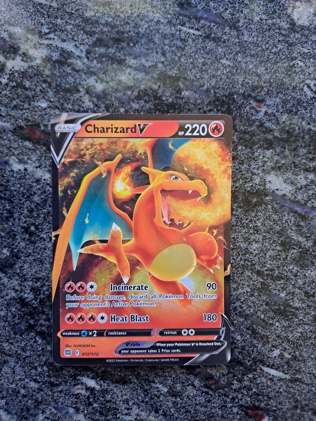 Pokémon Carte collezionabili: Pokemon Charizard V - 017/172 - English - MINT – Nuovo (secondo la descrizione) da Broc venduto da Alexx47