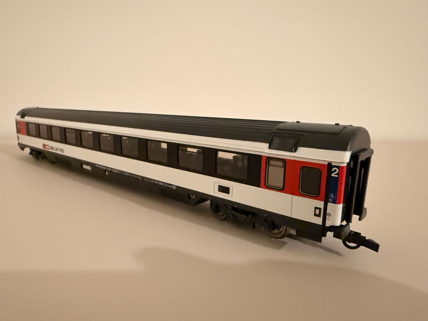 Roco Modellini di ferrovie: Roco 64400 Bpm 61 EC 2. Klasse SBB CFF FFS - OVP – Usato da Carouge GE venduto da SirolCH