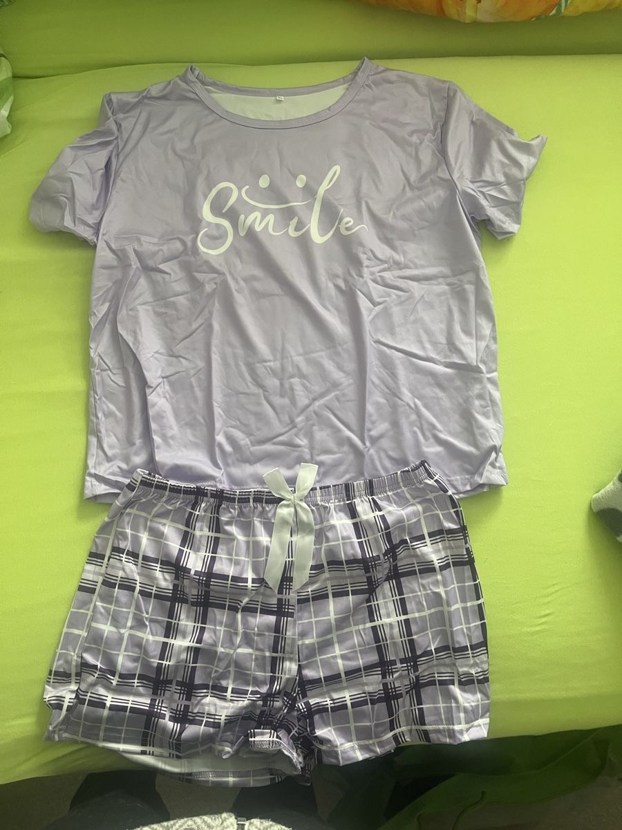 Negligees & Pigiami: Pjama kurz lila – Nuovo (secondo la descrizione) da Giswil venduto da Mauritius9026