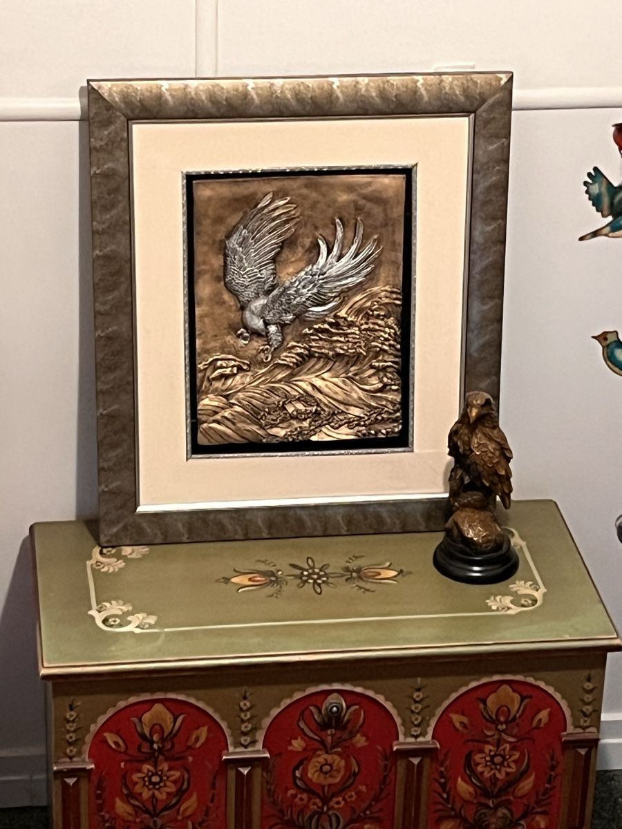 Gemälde: Adler und Gemälde – Gebraucht aus St. Margrethen SG von Lillicasso 1