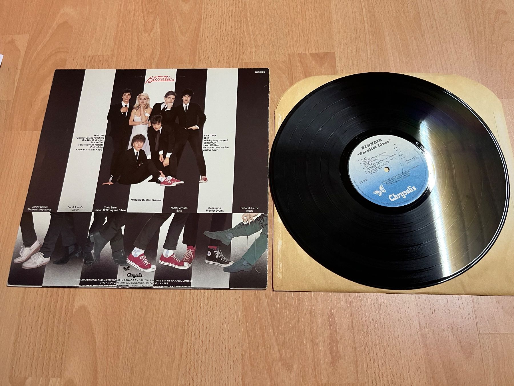 Schallplatten: Blondie - Parallel Lines – Gebraucht aus Giebenach von Wurlitzer70 1