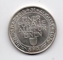 (620) 5 Franken 1939, Luzern, top stgl