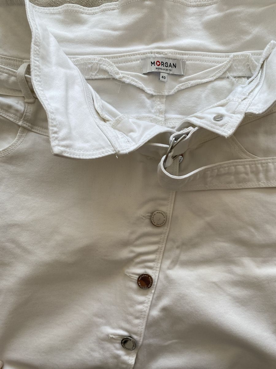 Morgan Jupes: White Denim Skirt Morgan – D'occasion à Montreux par mar_78rw 2