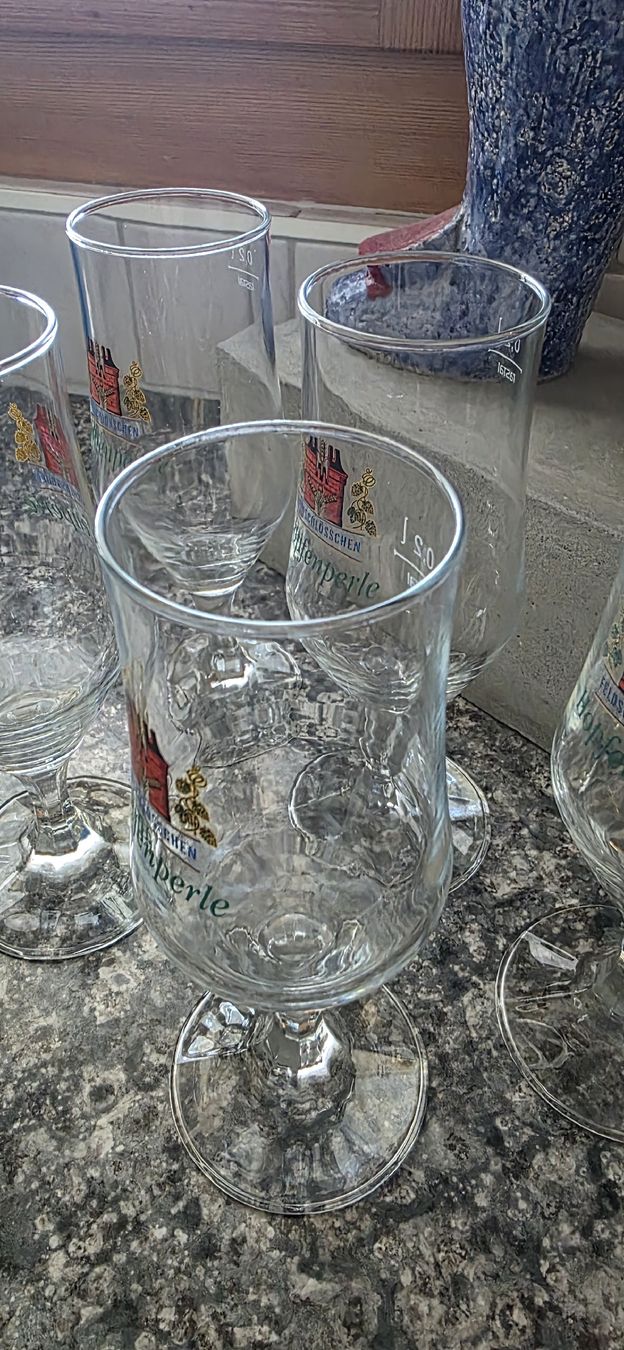 Gläser: 5 Biergläser, Feldschlösschen – Gebraucht aus Kaufdorf von Nati-Nati 3