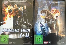 Fantastic Four 1+2 + Fant4stic DVDs