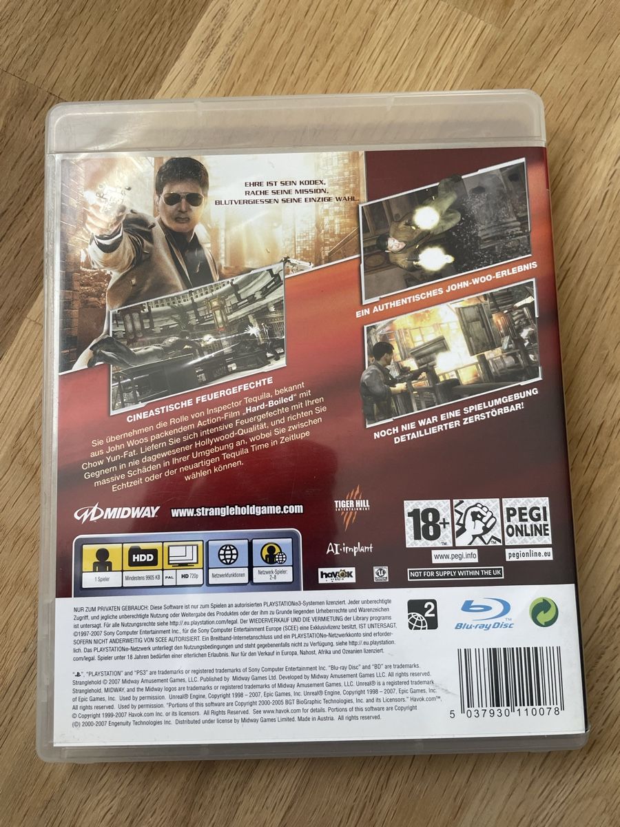 Giochi: Stranglehold für PS3 – Usato da Belp venduto da beardman 1