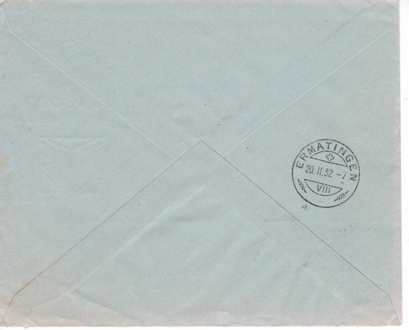 Tutti i francobolli: R - Brief, Savonnerie et Parfumerie Lucerne 1932 – Usato da Wolhusen venduto da Curver9 1