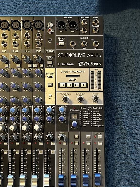Platines de mixage: Presonus StudioLive AR16c – D'occasion à Müllheim Dorf par castor29 2
