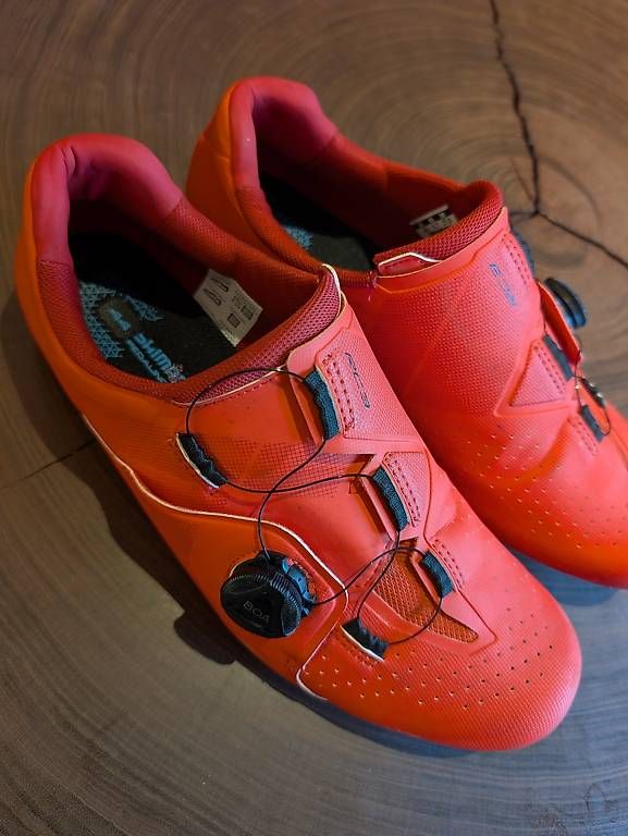Shimano Herrenschuhe: Rennradschuhe  Shimano, 1xgebraucht, Gr.44 – Gebraucht aus Teufen AR von Zoolookoli