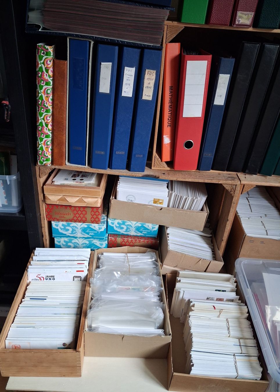 Alle Briefmarken: R6509  /  Collection de lettres et de FDC – Gebraucht aus Ste-Croix von MONT-TAGNAC 5