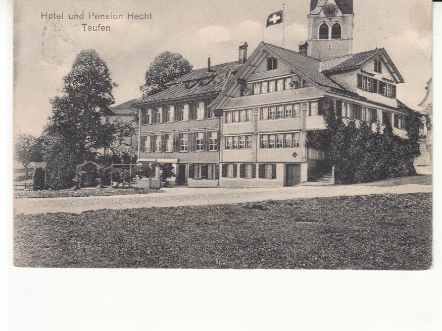 Cartoline postali: Teufen Hecht 1917 – Usato da Bürglen TG venduto da StampGraf