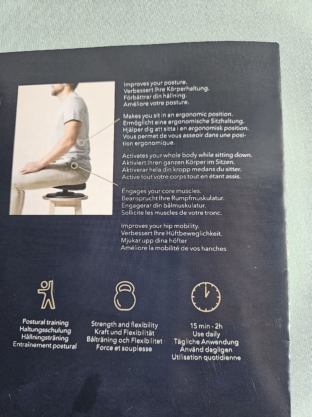Sgabelli: Balance-Sitz Swedish Posture – Nuovo (secondo la descrizione) da Brittnau venduto da Pilze10 2