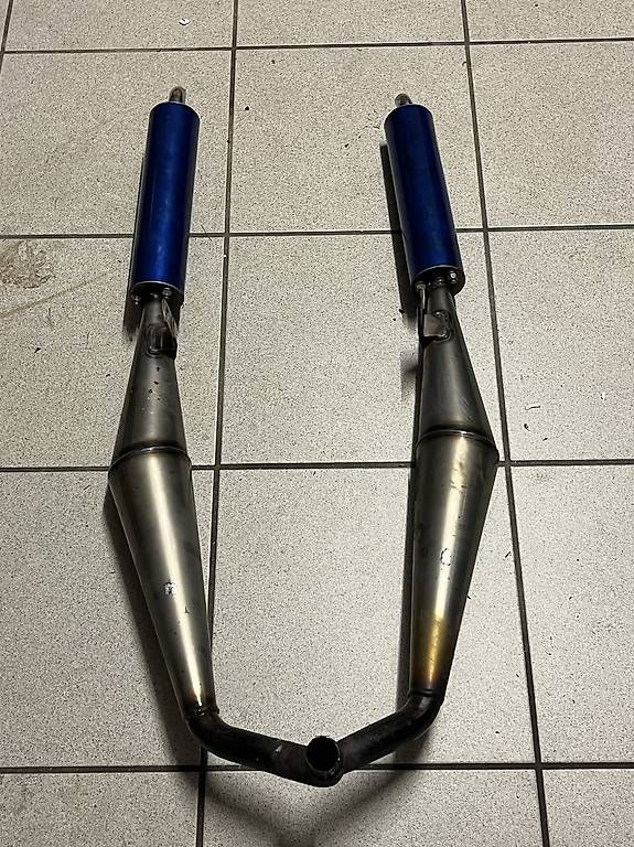 Sistemi di scarico: Espansione doppio scarico Piaggio ciao – Usato da Lodrino venduto da Jade80