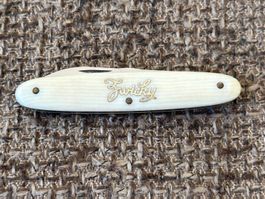 Altes Sackmesser ELINOX „Zwicky" 75mm 1960er TOP RAR