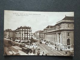 AK  1913 Geneve Hotel des Postes gelaufen  (G3754)