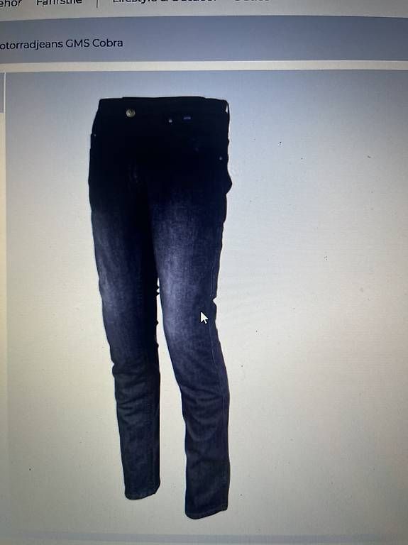 Jeans: Motorradjeans Schwarz – D'occasion à Hendschiken par milton65
