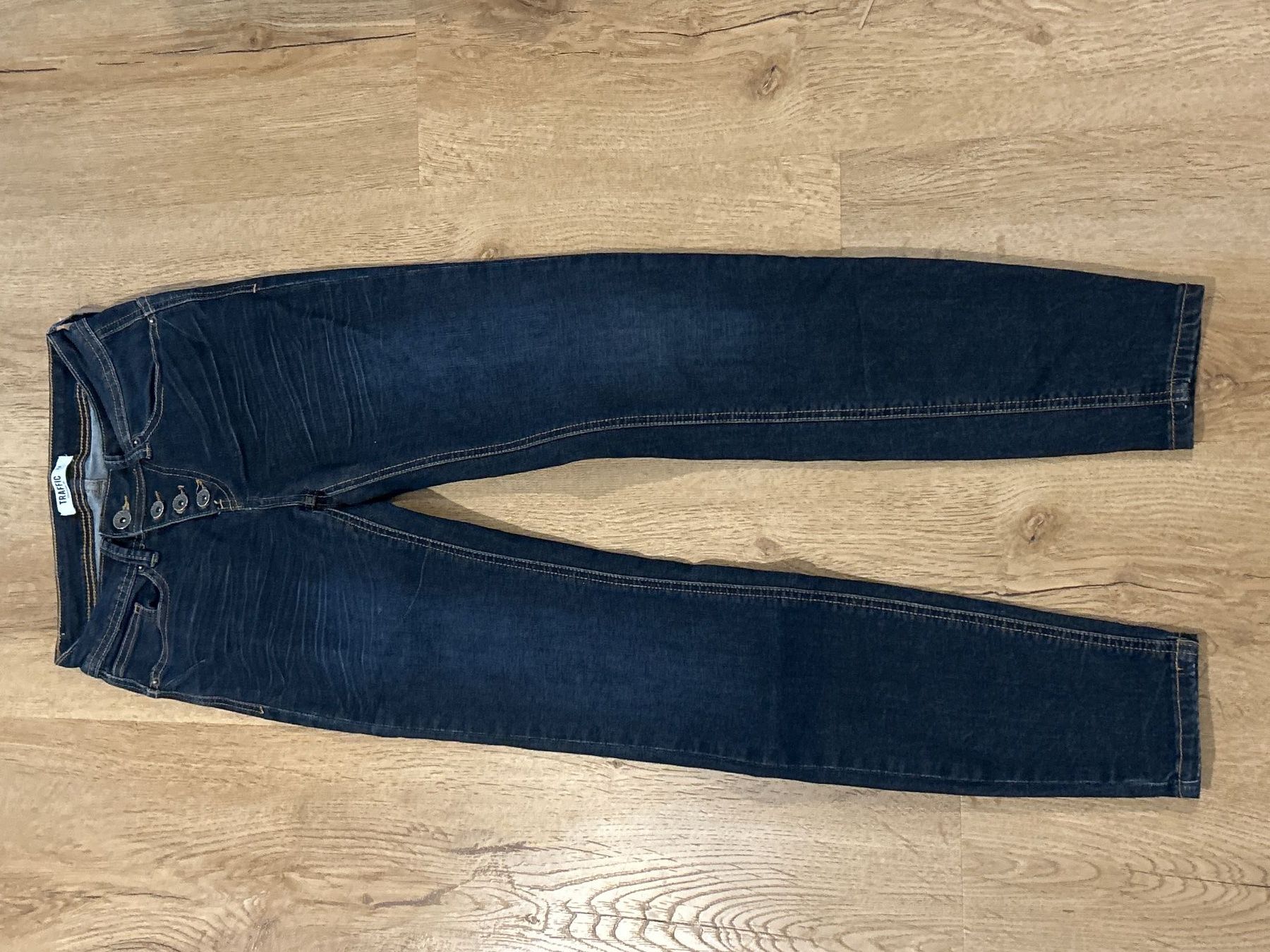Jeans: Jeans dunkelblau von Traffic Gr. 34 – Usato da Brunnen venduto da Nala2929 1