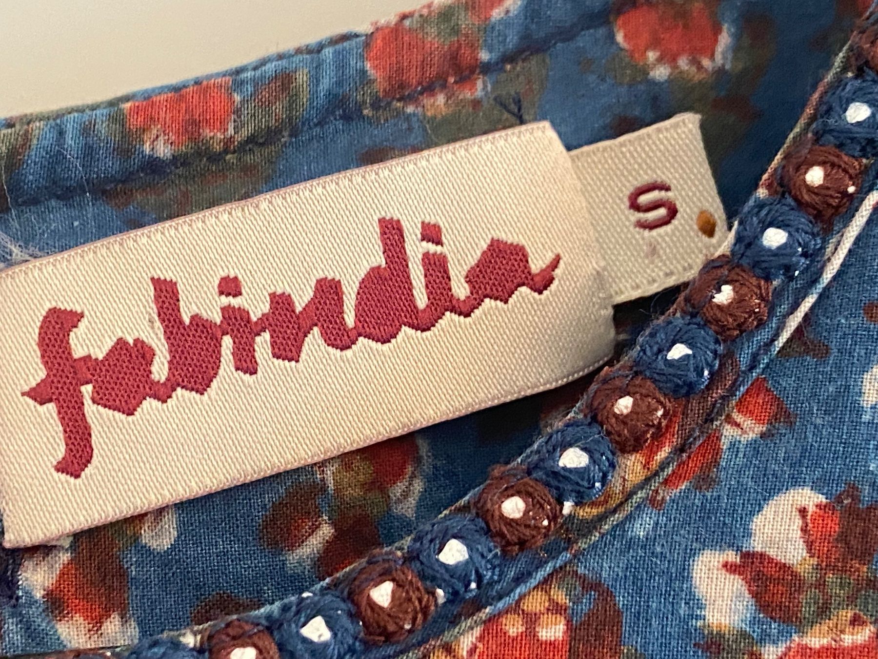 Tuniche: Fabindia, Tunika/Top, Gr. S, 100% Cotton – Usato da Zürich venduto da Pokimoki_1 1
