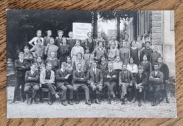 Foto Belegschaft 1924, Betriebperson J. Jäger Hohenems